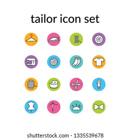 tailor icon set