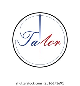 Tailor icon vector modern concept for tailor template