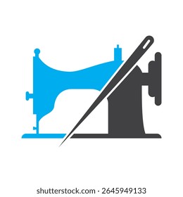 Tailor Logo Design For Cloth, Fabric and Fashion Symbol Vector Template
