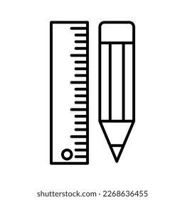 Tailor made icon trendy style on white background..eps