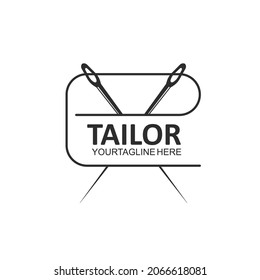 tailor needle icon vector illustration design template web