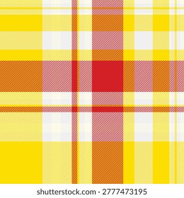 Tailor pattern seamless textile, pano vector texture plaid. Oilcloth fabric tartan background check in bright and white colors palette.