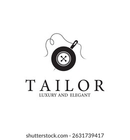 tailor profesional logo icon vector illustration template design
