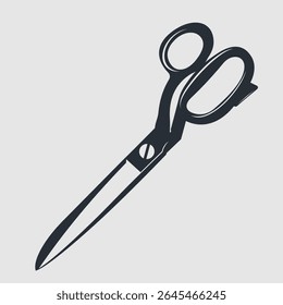 Tailor Scissors isolated. Vector illustration