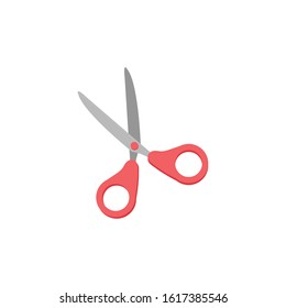 Tailor shear flat icon on white transparent background. You can be used tailor shear icon for several purposes.