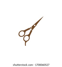 Tailor shear flat icon on white transparent background. You can be used tailor shear icon for several purposes.