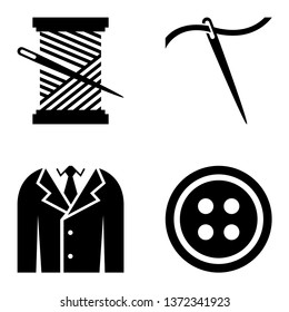 Tailor Shop Icon Set