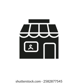 Tailor shop icon Symbol mark in Outline style