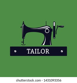 tailor shop illustration design icon