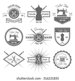 Set Vintage Boxing Emblems Labels Badges Stock Vector (Royalty Free ...