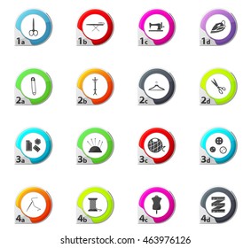 Tailor simply web icons for user interface design