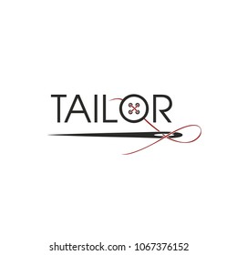 Tailor. Template for logo