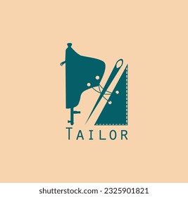 tailor vestor illustration logo eps 10