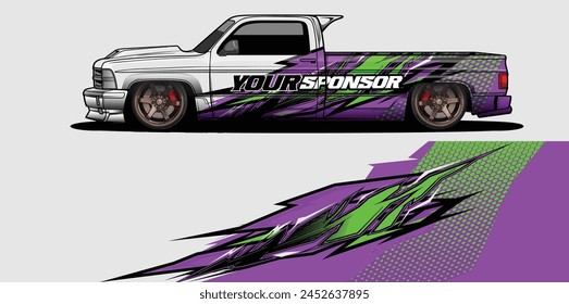 Tailored Solutions with Customizable Car Wrap Vectors