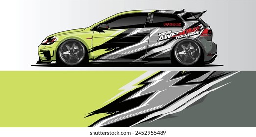Tailored Solutions with Customizable Car Wrap Vectors
