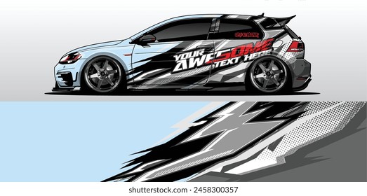 Tailored Solutions with Customizable Car Wrap Vectors