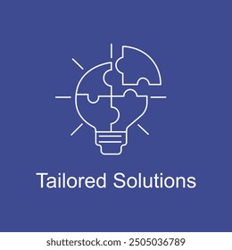 Tailored Solutions in Electronic Engineering icon with editable stroke.