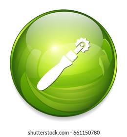 tailoring cutting tool icon