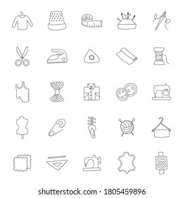 handgezeichnet, handgezeichnet, lineare Doodles einzeln auf weißem Hintergrund. maßgeschneiderte Icon-Set für Web- und iDesign, mobile Apps und Printprodukte