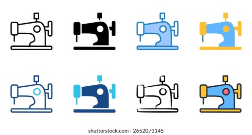Ícone de personalização definir coleção de vários estilos 
