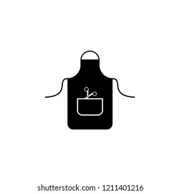 Tailor's apron icon. Element of tailor, clothier. Premium quality graphic design icon. Signs and symbols collection icon for websites, web design, mobile app on white background
