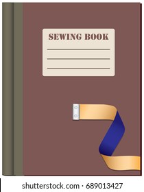 A tailor's book for individual use. Notebook for notes.
