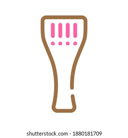 tailpiece violin color icon vector. tailpiece violin sign. isolated symbol illustration