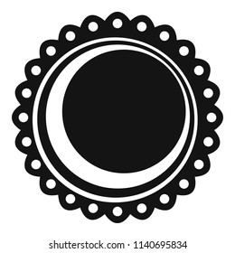 Tainga sweet icon. Simple illustration of tainga sweet vector icon for web design isolated on white background