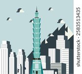 Taipei 101 is the grandest building in Taiwan. Height of 508 meters and 101 floors, it was the tallest building in the world from 2004 to 2010. But in addition to the beauty and size of the building.