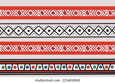 Taiwan aboriginal ethnic totem elements background, lines and decorations