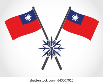 Taiwan Emblem Snow