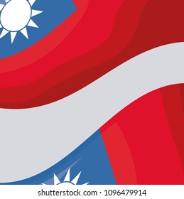taiwan flag design