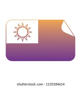 Taiwan flag design