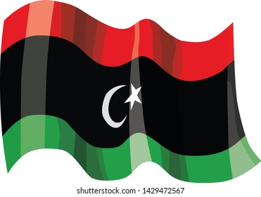 Taiwan flag in vector ips 10