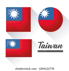 taiwan flags design