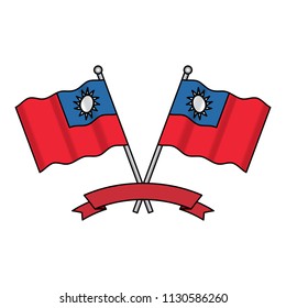 Taiwan flags design