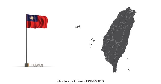 台湾国旗库存矢量图 图片和艺术矢量图 Shutterstock