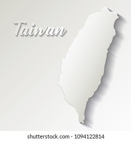 Taiwan map icon