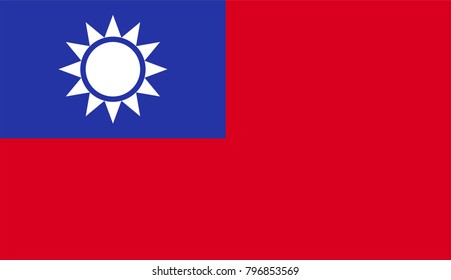 Taiwan national flag