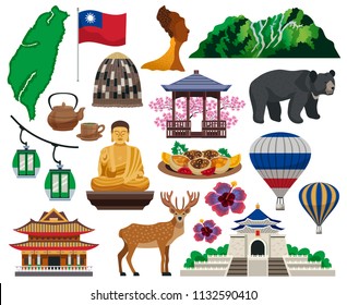 Taiwan Travel Flat Set 