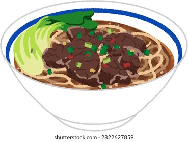 Taiwanese beef noodle soup features tender braised beef, chewy wheat noodles and rich aromatic broth simmered with soy sauce, spices and herbs. It is a beloved comfort food.