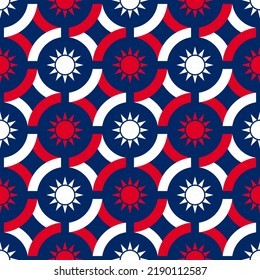 Taiwanese Pattern Design. Vector Illustration