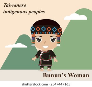 Taiwan's Bunun Woman indigenous people