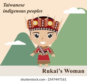 Taiwan's Rukai Woman indigenous people