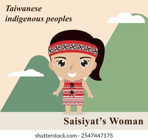 Taiwan's Saisiyat Woman indigenous people