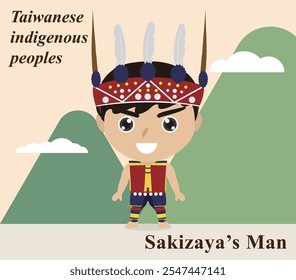 Taiwan's Sakizaya Man indigenous people