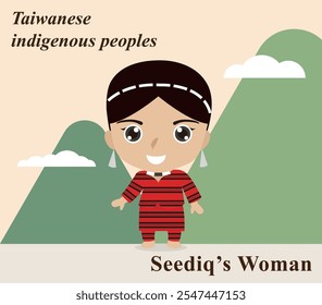 Taiwan's Seediq Woman indigenous people