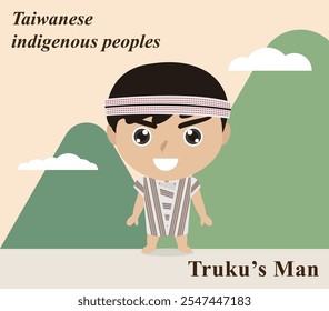 Taiwan's Truku Man indigenous people