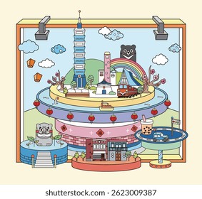 
Taiwan's unique attractions, architecture, food and animals.