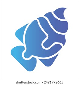 taiyaki in flat design style
